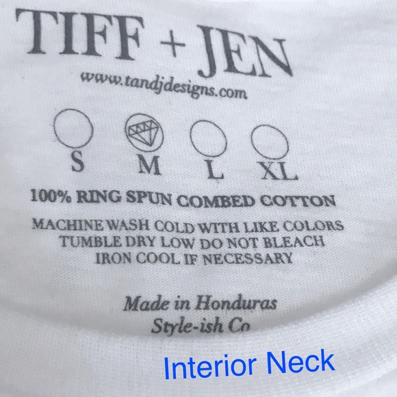 NWT Sparkly Gold Patchwork Super Cute Quality🐝Tee - Picture 4 of 4